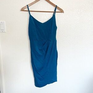 Zalalus Women's Elegant Thin Straps V Neck Sleeveless Bodycon Party Dress NEW